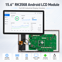 Pantalla LCD Industrial Personalizada de 15.6 Pulgadas RK3568 con Resolución de 1980x1080, Procesador de Cuatro Núcleos A55 a 2.0GHz, 2GB de RAM DDR3 y Soporte RS485