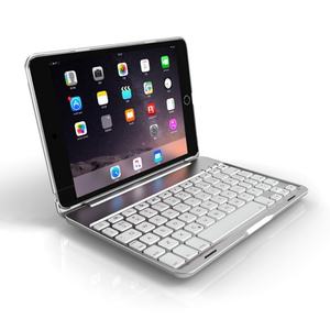 Clavier sans fil en alliage d'aluminium rétroéclairé coloré de haute qualité F8SM+ pour ordinateur portable, compatible avec iPad Mini USB, nouveau - Product Image 2