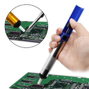 Bomba desoldadora <span class=keywords><strong>de</strong></span> aluminio OEM, pistola <span class=keywords><strong>de</strong></span> succión <span class=keywords><strong>de</strong></span> estaño, lápiz <span class=keywords><strong>desoldador</strong></span>, extractor <span class=keywords><strong>de</strong></span> soldadura al vacío, herramienta manual <span class=keywords><strong>de</strong></span> soldadura. - Product Image 2