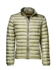 Hot Selling Custom Stand Collar Men's Winter Woolen <b>Jacket</b> Zipper Bubble Design Polyester <b>Waterproof</b> Outdoor <b>Padded</b> Reversible - Product Image 1