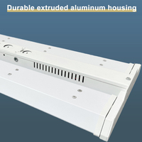 Variateur d'éclairage intelligent Zigbee linéaire pour lampes LED High Bay avec capteur, pour magasins et entrepôts, télécommande, puces SMD2835, en aluminium