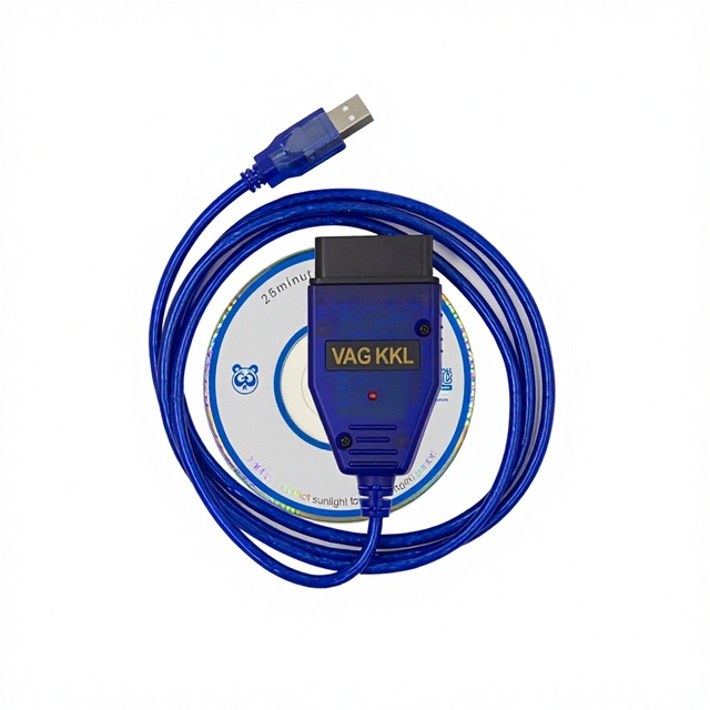 VAGKKL409 USB Interface OBD2 Diagnostic Cable FT232RL Blue 4091 Code Reader for OLIVER Car