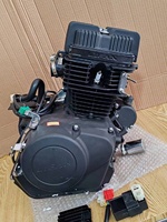 CQHZJ Bon Prix pour Lifan Tricycle Moto Moteur Double Cylindres Essence Huile Moteurs Assemblage pour 150cc 200cc CBT150