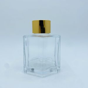 50ml for <b>Reed</b> <b>Diffuser</b> Bottle Empty Glass Jar with Plastic Cap for DIY Aromatherapy Replacement Rattan - Product Image 2