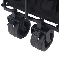 Nouvelle vente chariot chariot Camping Extra grande capacité plate-forme Structure pliable main pousser Wagon chariot