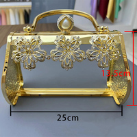 Fermoir à boule à angle arrondi de 25 cm pour sacs, fermoirs de sac à main, quincaillerie de fermeture pour boîtes à sacs
