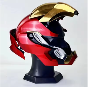 Casco de <span class=keywords><strong>Iron</strong></span> <span class=keywords><strong>Man</strong></span> MK50 con Comando de Voz, Máscara de Superhéroe Usable, Gran Venta - Product Image 2