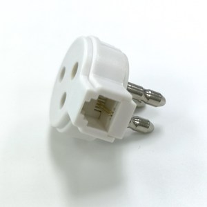 Adattatore telefonico da viaggio in tutto il <span class=keywords><strong>mondo</strong></span> di tipo italiano su misura in cina presa e spina italiana a jack RJ11 - Product Image 1