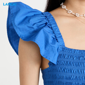 ชุดลำลองคลุมเข่าสำหรับผู้หญิงชุดเดรสหรูหราอ่อนโยนฤดูร้อน2023 - Product Image 5