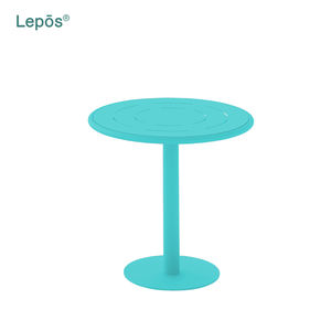 Mesa de comedor moderna para exteriores, balcón para el hogar, Villa, jardín, patio, Resort, Hotel, Patio, mesa de centro redonda de aluminio resistente a la oxidación - Product Image 1