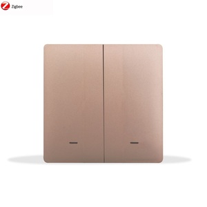 Interruptor Táctil Zigbee LAPU de Material <span class=keywords><strong>PC</strong></span>, 2 Canales, Estándar Europeo, Interruptores Inteligentes de Pared con <span class=keywords><strong>App</strong></span> Smart Life y Control por Voz <span class=keywords><strong>Alexa</strong></span> - Product Image 4