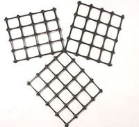 Géogrille biaxiale en polypropylène personnalisable avec protection UV pour le renforcement des routes, en fibre de verre - pour l'exploitation minière