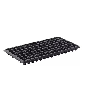 Factory-Made Wholesale Reusable 105 Cells Black Plastic <strong>PVC</strong> Seedling <strong>Tray</strong> for <strong>Flower</strong> Seedling Youfeng Brand Model A-105 - Product Image 1