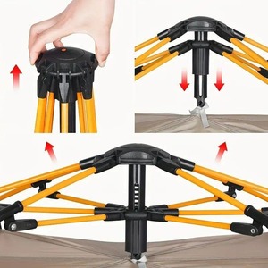 <span class=keywords><strong>Tente</strong></span> pop-up automatique Polar Everest pour deux personnes, pare-soleil, double couche, pour le camping, la plage et les activités <span class=keywords><strong>de</strong></span> plein air - Product Image 4