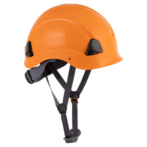 Casque de sécurité sans visière, non ventilé, avec sangle de mentonnière, visibilité verticale, pour travaux de construction, classe E - Product Image 1