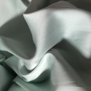 Lüks beyaz ipek streç saten kumaş Polyester pırıltılı saten perdelik kumaş Abaya Polyester kore - Product Image 5