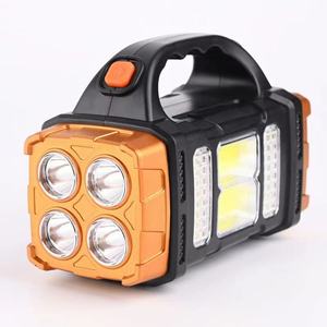 Double-ended Portable Flashlight <b>Rechargeable</b> Battery Led <b>Light</b> Outdoor Camping Hiking Searchlight <b>USB</b> Charging - Product Image 3