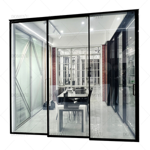 <span class=keywords><strong>Porte</strong></span> <span class=keywords><strong>coulissante</strong></span> électrique intelligente en verre avec verre à gradation à commande électrique, lisse, sans <span class=keywords><strong>rail</strong></span> de guidage au sol - Product Image 2