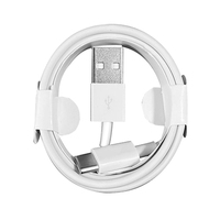 Caja de Papel Simple para Empaque al por Mayor, Excelente Precio, Cable USB a Tipo-C de PVC, Cable de Datos de Carga Rápida 3A para Samsung, Power Bank, Cámara
