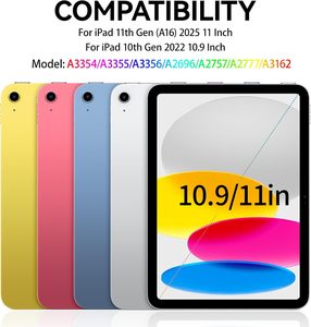 Custodia Smart con Funzione Auto-Sleep, Supporto Magnetico Trifold e Chiusura a Rimbalzo per iPad (A16) 11a/10a Generazione (11/10.9 Pollici 2025/2022) Leggera - Product Image 6