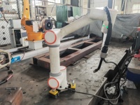 Brazo Robótico de Soldadura Industrial Automática Mig Tig, Estación de Soldadura Robótica, Precio de la Máquina, Estructuras Metálicas, Línea de Soldadura Robótica de Vigas de Acero