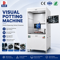 Machine de remplissage visuel automatique, machine de distribution de précision CCD pour résine époxy 2K, colle silicone, électronique, PCB, LED