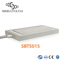 Sensor de Fuerza de Placa Plana SIMBATOUCH, Acero Inoxidable/Aleación de Aluminio, Alta Precisión, 0.1% de Exactitud, Rango de 1/2/4/5T, Fijación con Orificio para Tornillo