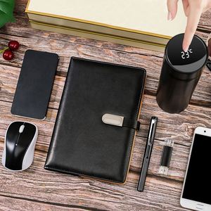 Custom 6 in 1 Box Vacuum Water Bottle Notebook Promotional Business Gift Set for Corporate - Product Image 5