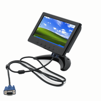 Système de vidéosurveillance moniteur de véhicule petit écran TFT LCD 7 pouces moniteur de voiture Surveillance système de sécurité moniteur LCD