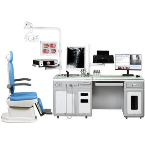 Stazione di Lavoro Otorinolaringoiatrica VS-G50 Configurazione Standard con Sorgente Luminosa LED Integrata, Sedia per Medico e Compressore - Product Image 4