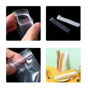 Bolsa de paletas de bricolaje, bolsa de helado almacenada, envoltorio con cremallera cerrada, bolsa de plástico para hielo triturado DIY - Product Image 2