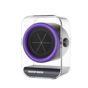 Mini Calentador Eléctrico Portátil de Escritorio, Ventilador de 500W PTC, Calentamiento Rápido, Bajo Ruido, Protección Contra Sobrecalentamiento, Calentador Personal - Product Image 1