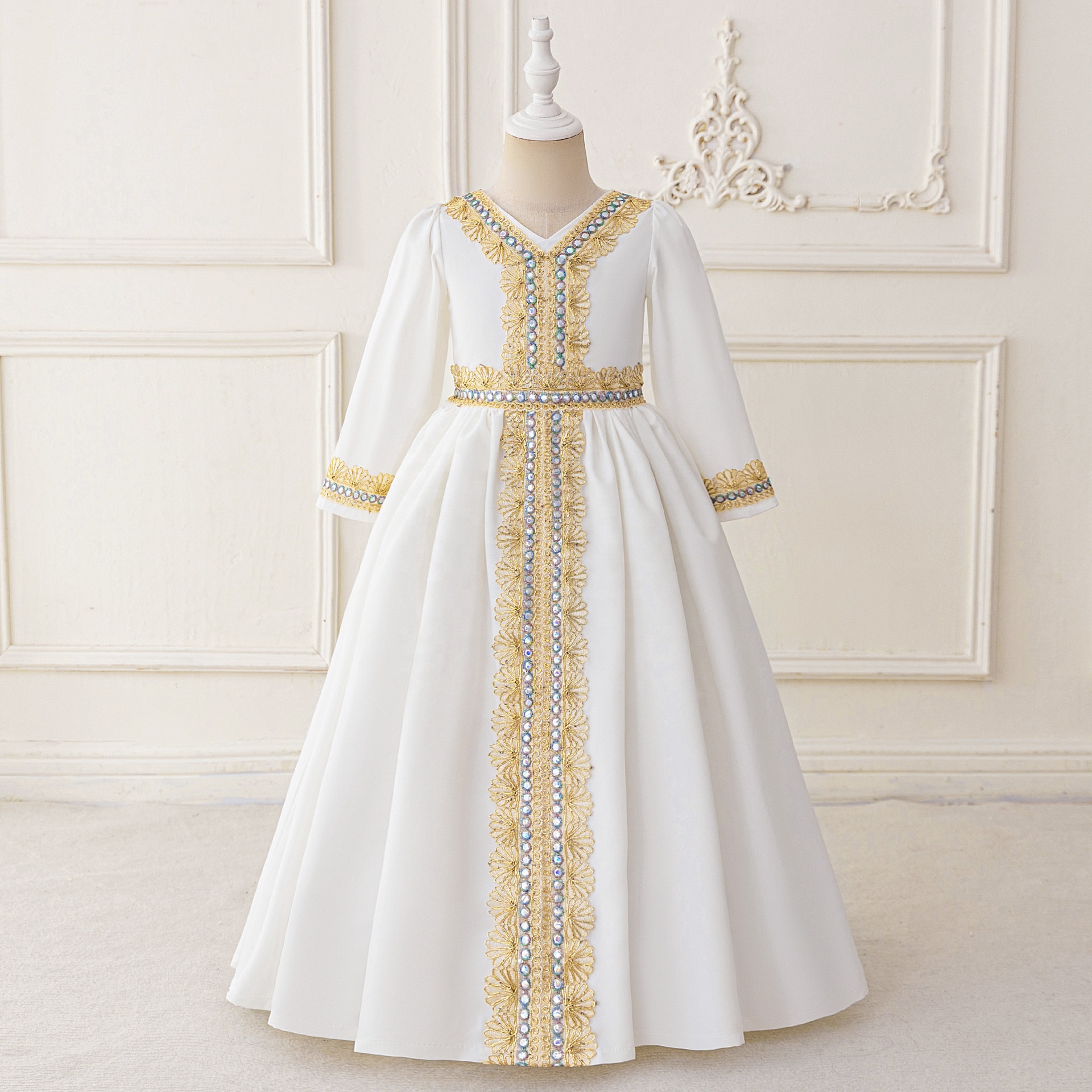 Modest Muslim Kids Evening Banquet Wedding Bride White Dress High Quality Dresses for Children CD028| Alibaba.com Modest Muslim Kids Evening Banquet Wedding Bride White Dress High Quality Dresses for Children CD028| Alibaba.com