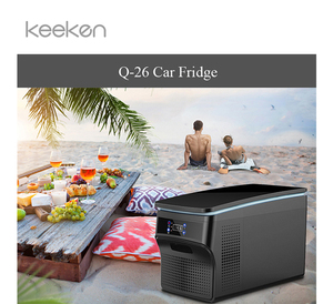 Réfrigérateur Portable de voiture à piles, 25 l, glacière <span class=keywords><strong>électrique</strong></span> pour le camping - Product Image 4