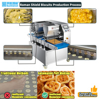 Machine de dépose automatique haute précision et efficace pour choux et biscuits, capacité 5000/h (lait/eau/farine), nouvelle pour usage en boulangerie