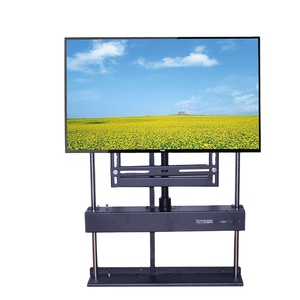 รีโมทคอนโทรลมอเตอร์หมุน360องศาตู้ทีวียืนกลไกยกทีวี/ปรับความสูงลดลงมอเตอร์ยกทีวี - Product Image 2