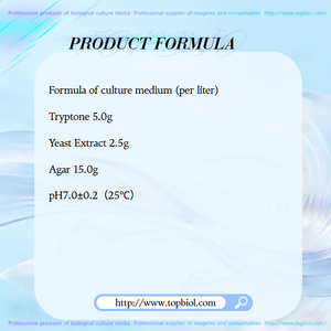 แผ่นน้ำเชื่อมอะการ์แบบไม่มีเดกซ์โทรส สำหรับการนับแบคทีเรียรวมและการเพาะเลี้ยงแบคทีเรีย - Product Image 3