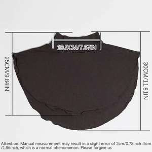 خريف الموسم تصنيع المعدات الأصلية القطن الحجاب جيرسي عمامة التفاف مع جولة القاع طوق الأوشحة للمسلمين - Product Image 4