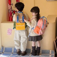 Ransel perjalanan bernilai tinggi bergaya Jepang tas kampus siswa sekolah dasar pengurang berat antiselip kapasitas besar untuk