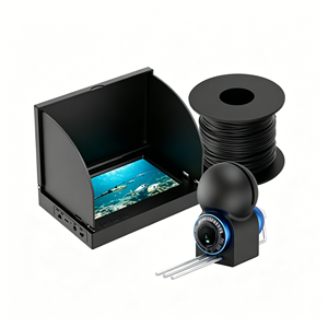 Portable Underwater Fishing <b>Camera</b> Fish Finder 12pcs IR <b>Night</b> Vision IP68 Waterproof LCD Display Plastic Temperature Depth - Product Image 6