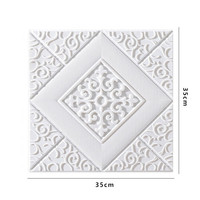 Stickers muraux 3D stéréoscopiques floraux créatifs et simples, imperméables, pour décoration de plafond et de meubles
