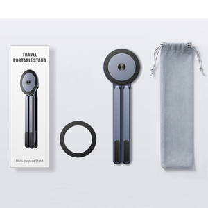 3-in-1 Reise-Tragbarer Faltbarer Ständer Winkelverstellbarer Handyhalter Tablet-Ständer Laptop-Ständer - Product Image 1
