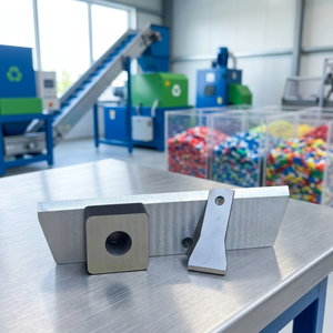 Cuchillas de Repuesto para Trituradora, Cuchillas Industriales Duraderas de Alta Calidad para Máquinas de Procesamiento de Plástico, Caucho, Papel y Biomasa - Product Image 1