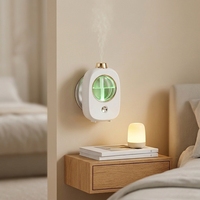 Diffuseur d'huiles essentielles intelligent à piles, mural, en plastique, 10-50 ml, pour la maison, avec réglage de la puissance