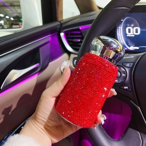 Venta caliente vasos de acero inoxidable de gama alta tazas aisladas con incrustaciones de diamantes tazas de agua portátiles para regalo de recuerdo - Product Image 5