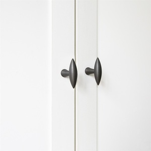 Maxery <span class=keywords><strong>Poignée</strong></span> de meuble fusiforme en fer antique ORB <span class=keywords><strong>Poignée</strong></span> d'armoire en laiton massif de qualité supérieure pour placard, commode, armoire et porte - Product Image 3