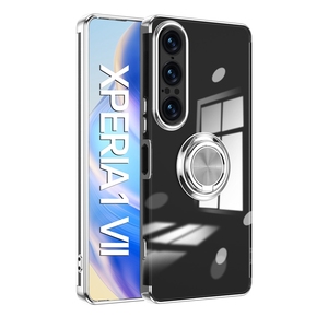 เคสโทรศัพท์มือถือ TPU นิ่มใสเคลือบผิวด้วยไฟฟ้าพร้อมตัวยึดแบบห่วงด้านหลังเคสโทรศัพท์สำหรับเคส Sony <span class=keywords><strong>Xperia</strong></span> 1 Vii - Product Image 6