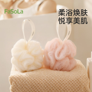 FaSoLa Bath Sponge Large Fluffy Soft Portable Durable Foaming Bath Flower For General Use - Product Image 1