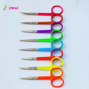 Professional Beauty Japanese Stainless Steel Right-Handed Straight Sharp Foldable <b>Nail</b> <b>Scissors</b> <b>for</b> Manicure Cuticle 14th Golden - Product Image 1