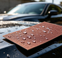 Papier abrasif professionnel 3M 1500 Grit, imperméable, pour ponçage fin automobile